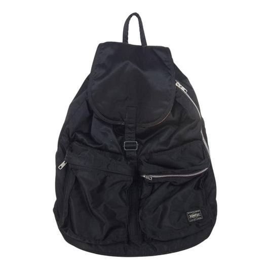 PORTER ポーター TANKER タンカー BACKPACK リュック デイパック ブラック系【中古】