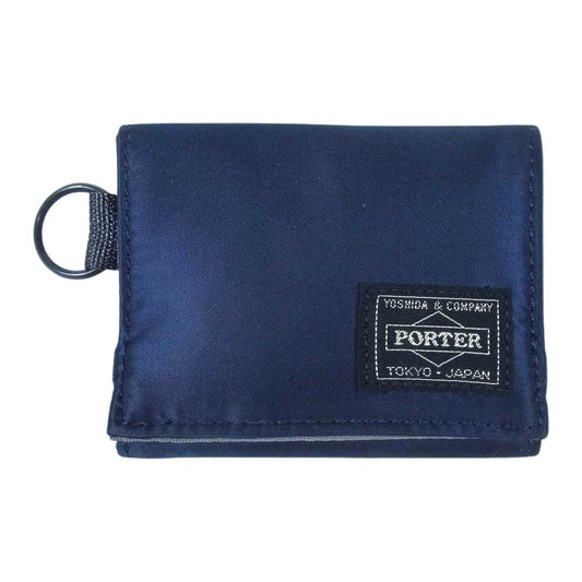 PORTER ポーター  EXCHANGE PX TANKER HOLIDAY WALLET ホリデーウォレット ネイビー系【中古】