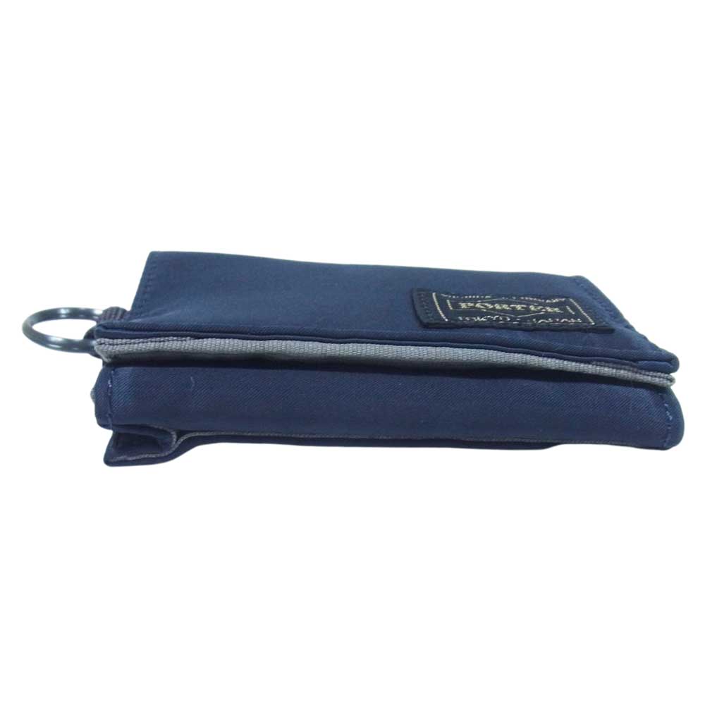 PORTER ポーター  EXCHANGE PX TANKER HOLIDAY WALLET ホリデーウォレット ネイビー系【中古】