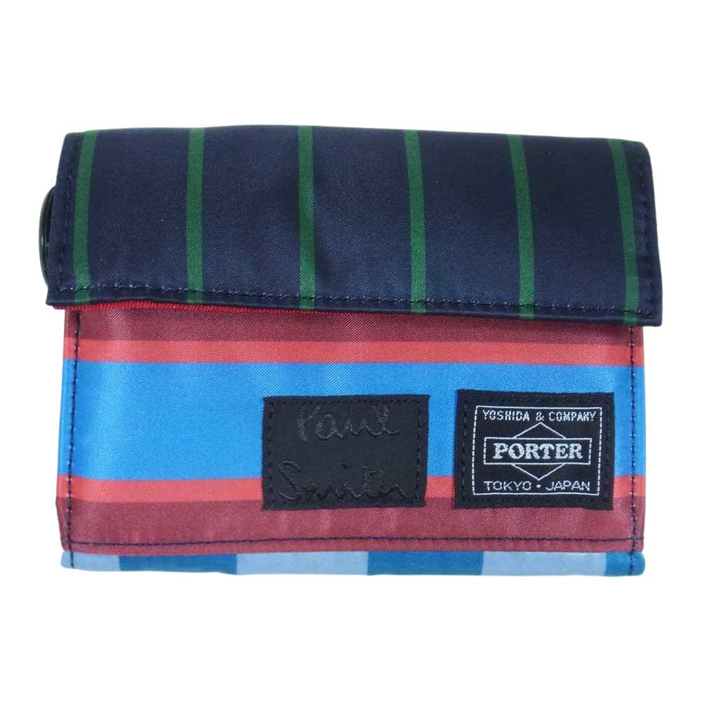 PORTER ポーター Paul Smith ポールスミス ウォレット 財布 マルチカラー系【中古】
