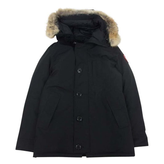 CANADA GOOSE カナダグース 3438JM 国内正規品 サザビーリーグ JASPER PARKA ジャスパー パーカ ダウン コート ジャケット ブラック系 S【中古】