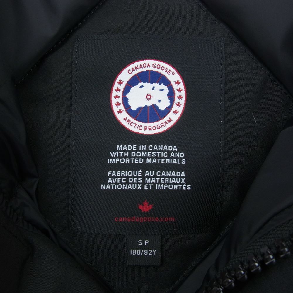CANADA GOOSE カナダグース 3438JM 国内正規品 サザビーリーグ JASPER PARKA ジャスパー パーカ ダウン コート ジャケット ブラック系 S【中古】