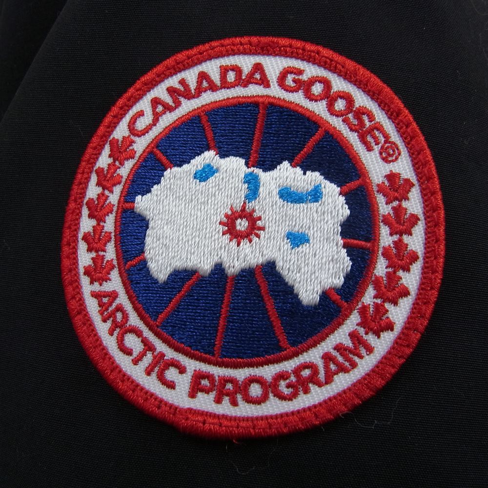 CANADA GOOSE カナダグース 3438JM 国内正規品 サザビーリーグ JASPER PARKA ジャスパー パーカ ダウン コート ジャケット ブラック系 S【中古】
