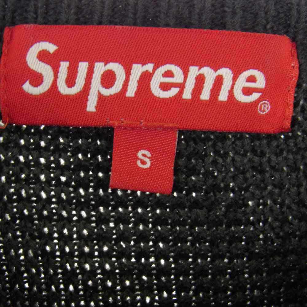 Supreme シュプリーム 19AW Tribal Camo Sweater トライバル カモ セーター ニット グレー系 S【中古】