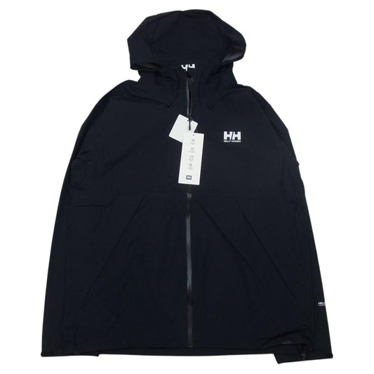 ヘリーハンセン HOE12106 Raine Light Jacket レイネ ライト ジャケット ブラック系 XL【新古品】【未使用】【中古】