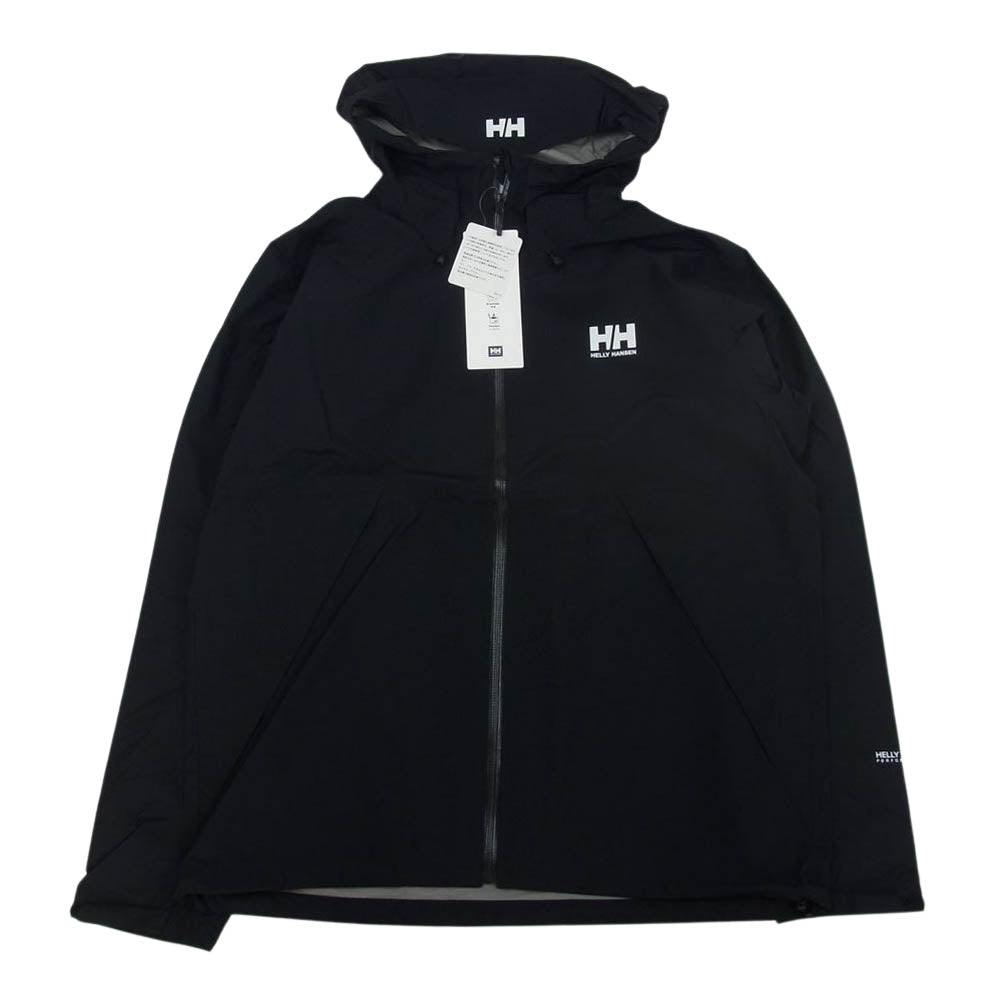 ヘリーハンセン HOE12106 Raine Light Jacket レイネ ライト ジャケット ブラック系 L【新古品】【未使用】【中古】