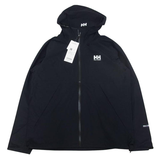 ヘリーハンセン HOE12106 Raine Light Jacket レイネ ライト ジャケット ブラック系 XL【新古品】【未使用】【中古】