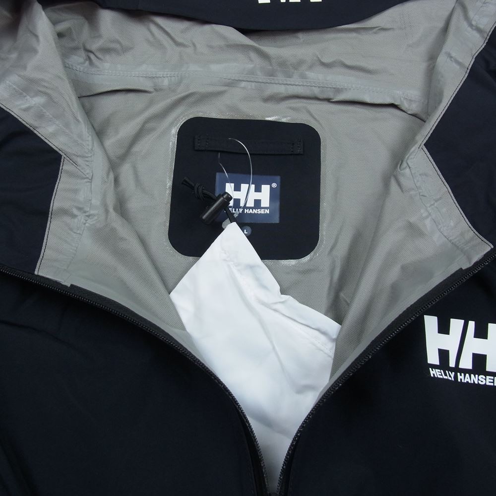 ヘリーハンセン HOE12106 Raine Light Jacket レイネ ライト ジャケット ブラック系 L【新古品】【未使用】【中古】