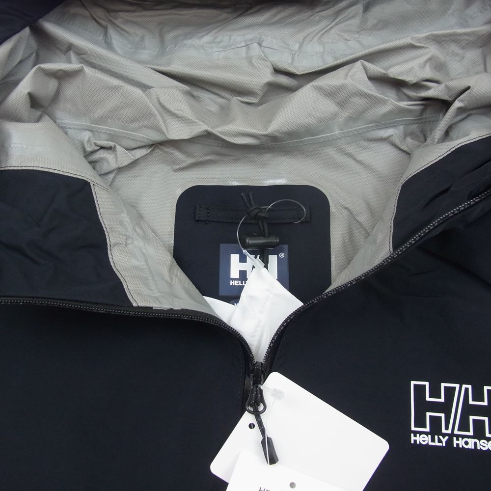 ヘリーハンセン HOE12106 Raine Light Jacket レイネ ライト ジャケット ブラック系 L【新古品】【未使用】【中古】