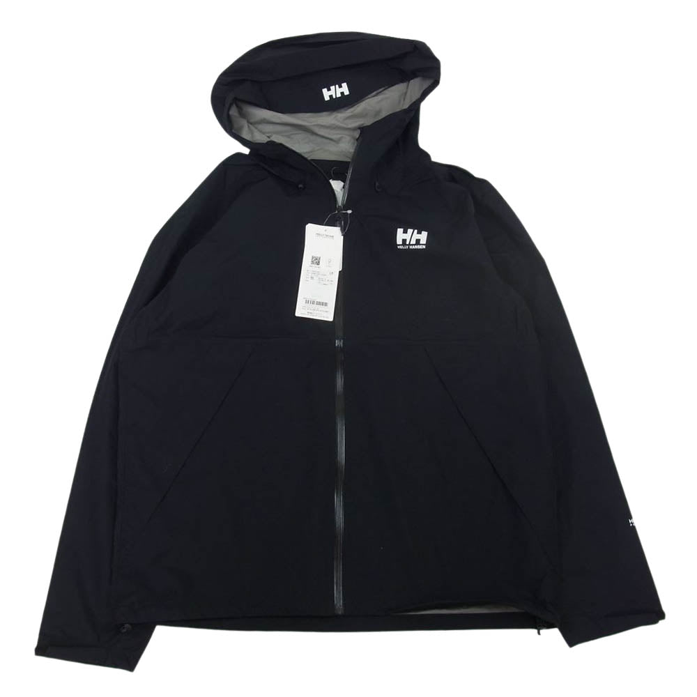ヘリーハンセン HOE12106 Raine Light Jacket レイネ ライト ジャケット ブラック系 XL【新古品】【未使用】【中古】