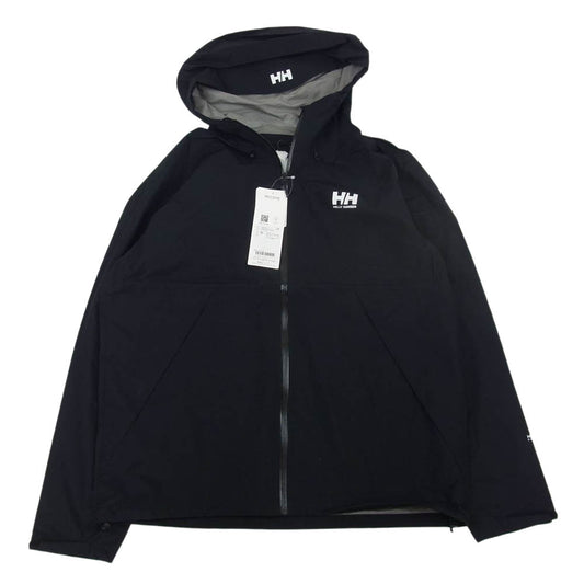 ヘリーハンセン HOE12106 Raine Light Jacket レイネ ライト ジャケット ブラック系 XL【新古品】【未使用】【中古】