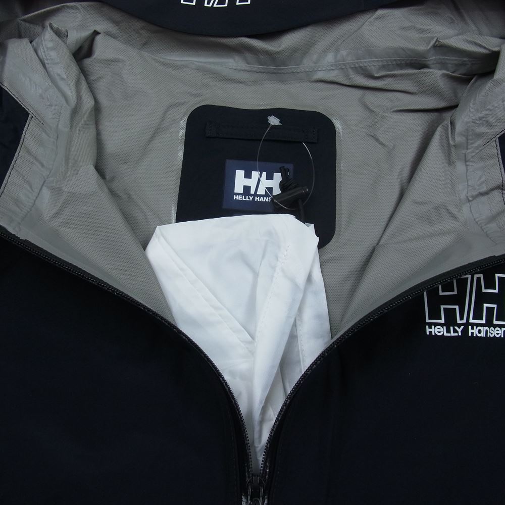 ヘリーハンセン HOE12106 Raine Light Jacket レイネ ライト ジャケット ブラック系 L【新古品】【未使用】【中古】