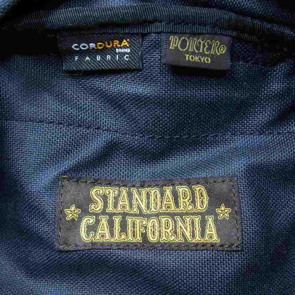 PORTER ポーター STANDARD CALIFORNIA スタンダードカリフォルニア SD DAYPACK デイパック バックパック リュックサック ネイビー系【新古品】【未使用】【中古】