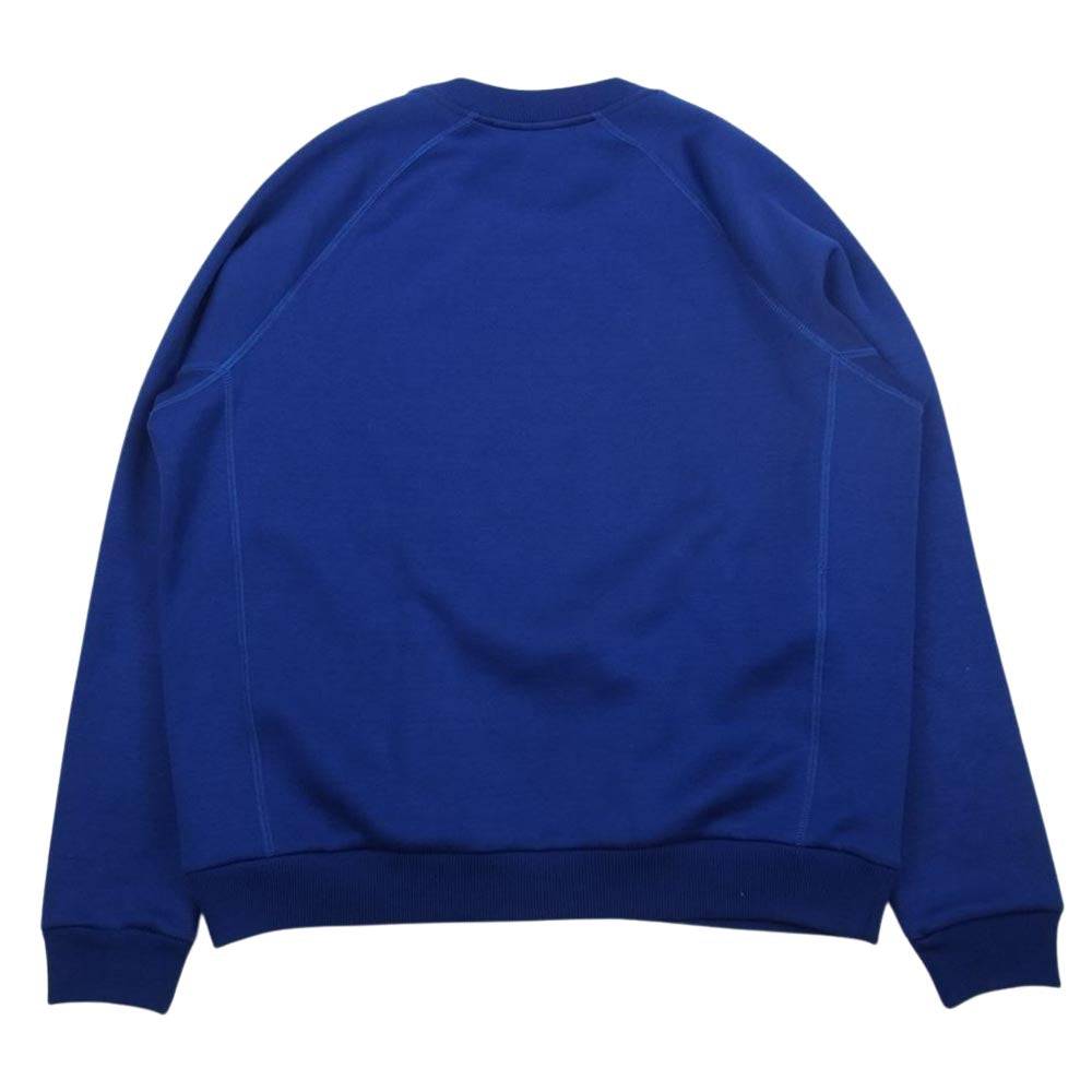 プランシー FLCJB56KU0TF002 パッチ スウェット ブルー系 M【美品】【中古】