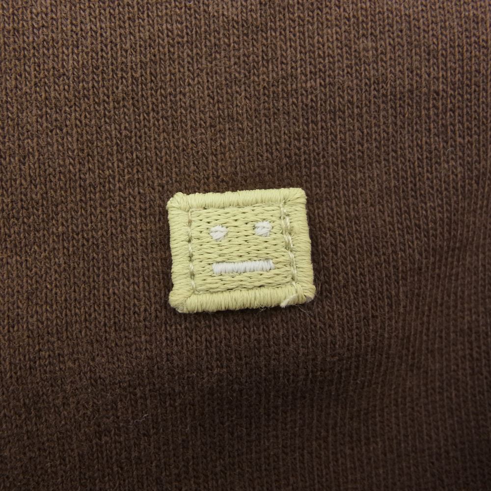 ACNE STUDIOS アクネストゥディオズ FA-UX-TROU000059-CK0049 フェイスパッチ フリーススウェットパンツ コーヒーブラウン ブラウン系 XS【中古】