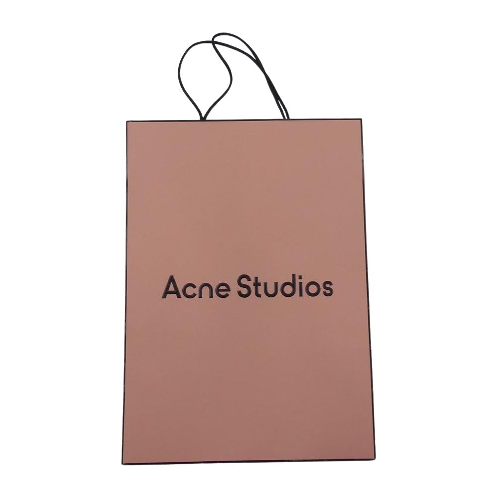ACNE STUDIOS アクネストゥディオズ FA-UX-TROU000059-CK0049 フェイスパッチ フリーススウェットパンツ コーヒーブラウン ブラウン系 XS【中古】