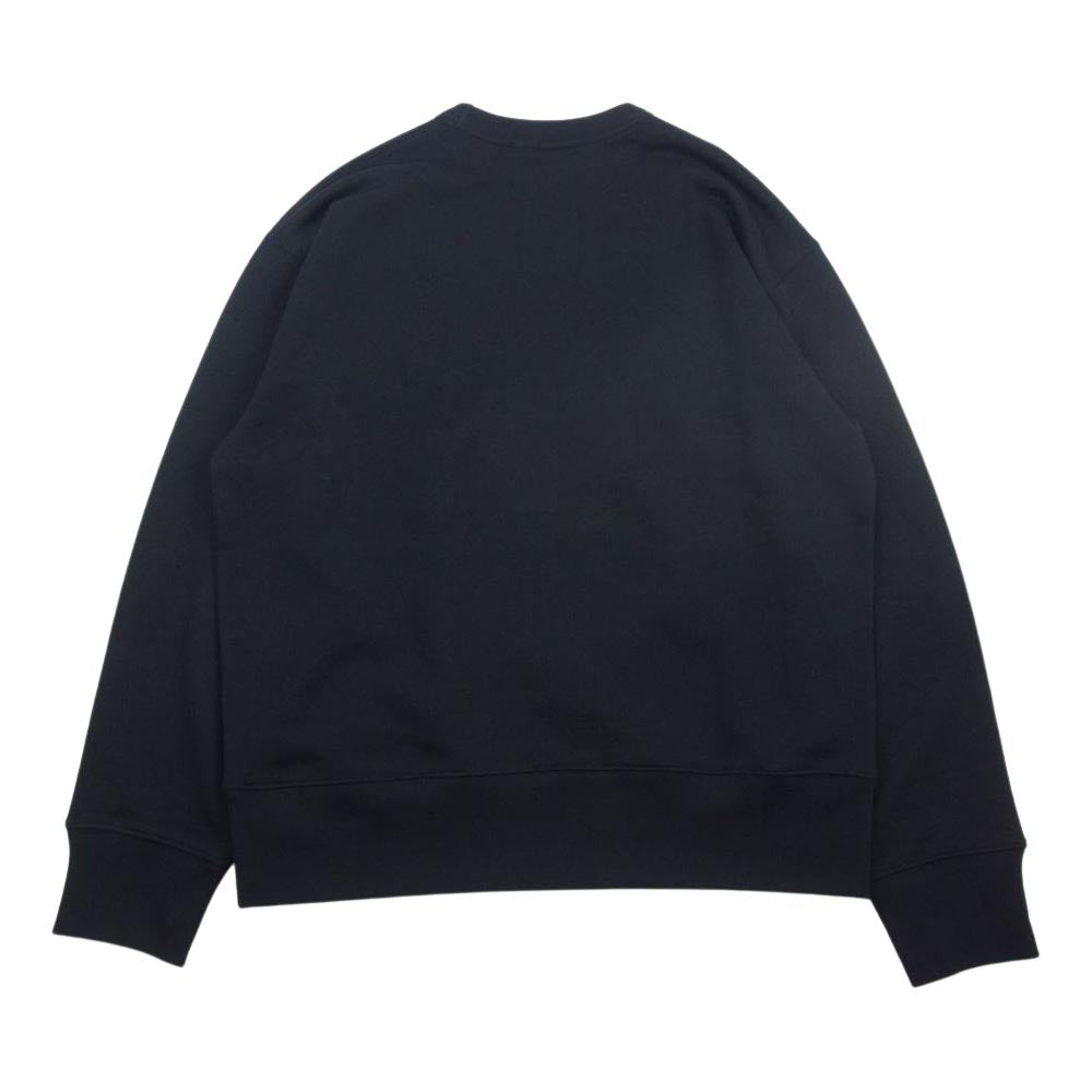 ACNE STUDIOS アクネストゥディオズ FA-UX-SWEA000077-CI0072 フェイスパッチ クルーネック スウェットシャツ ブラック系 XXS【極上美品】【中古】