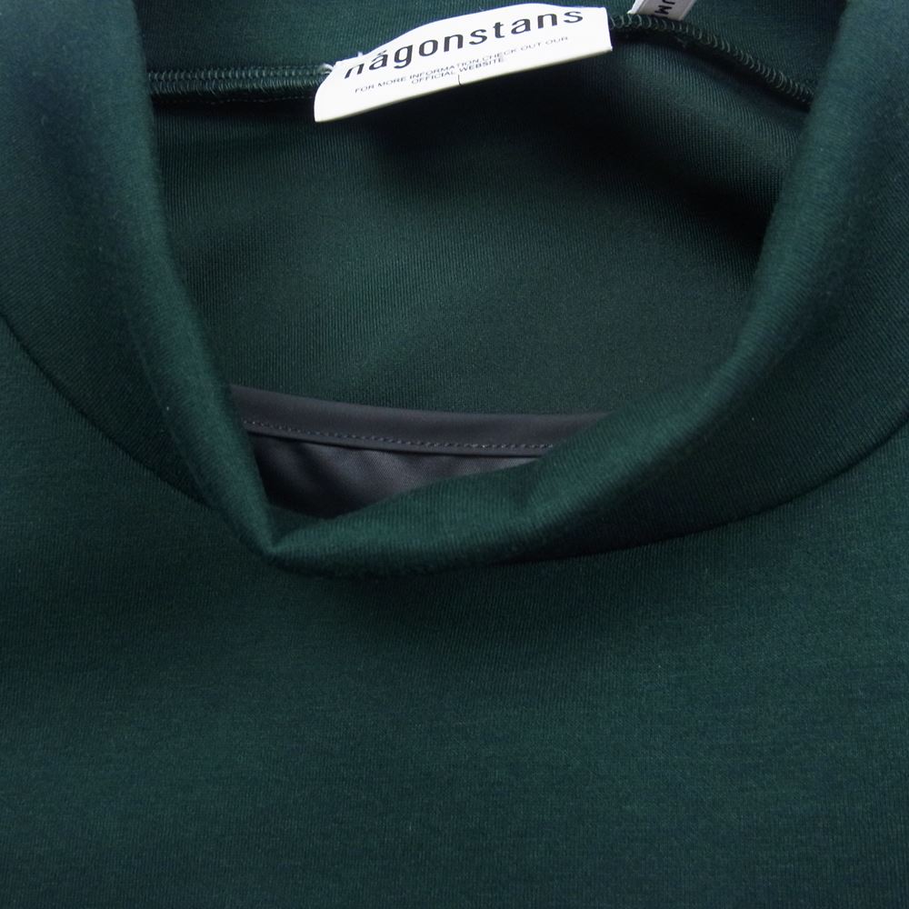ナゴンスタンス 22AW 470FA483-0790 combination dress コンビネーション ドレス ワンピース グリーン系 チャコール系 M【極上美品】【中古】