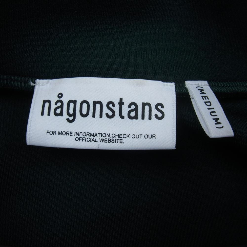 ナゴンスタンス 22AW 470FA483-0790 combination dress コンビネーション ドレス ワンピース グリーン系 チャコール系 M【極上美品】【中古】