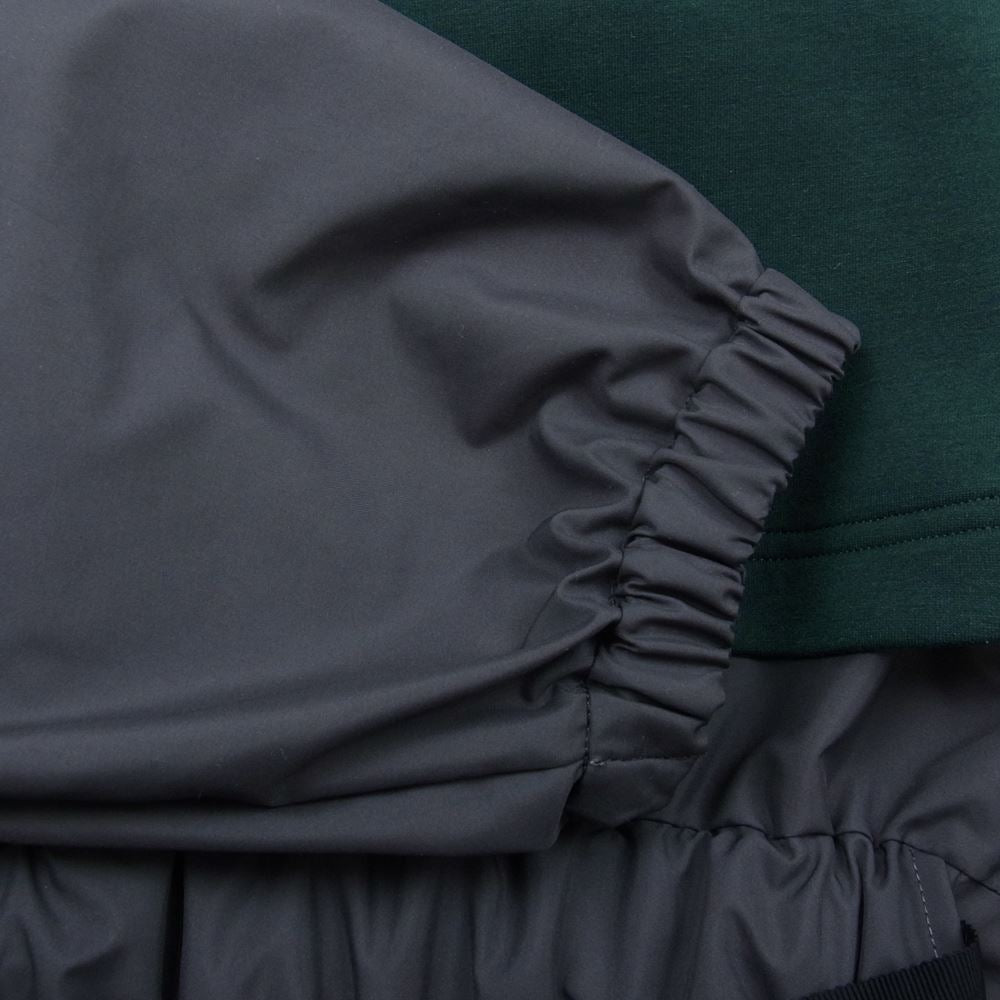 ナゴンスタンス 22AW 470FA483-0790 combination dress コンビネーション ドレス ワンピース グリーン系 チャコール系 M【極上美品】【中古】