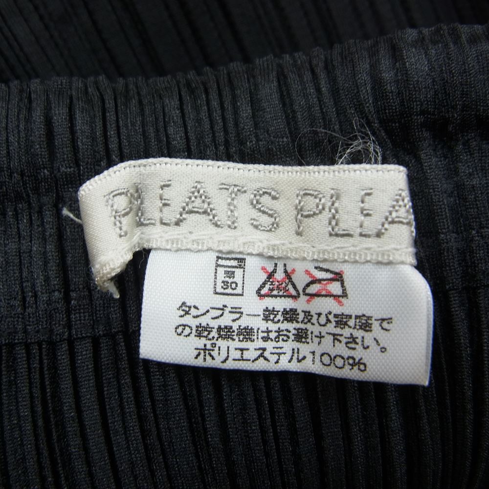 PLEATS PLEASE プリーツプリーズ イッセイミヤケ PP05-JG001 プリーツ加工 タイト ロング スカート ブラック  ブラック系 2【美品】【中古】