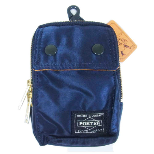 PORTER ポーター 622-79155 TANKER タンカー ナイロン マルチ ポーチ ネイビー系【新古品】【未使用】【中古】