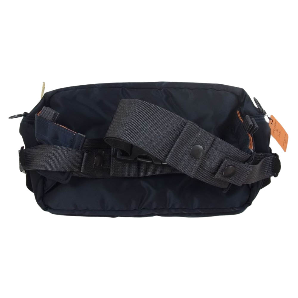 PORTER ポーター 376-08333 PX TANKER WAIST BAG EXCHANGE PXタンカー ウエストバッグ ネイビー系【新古品】【未使用】【中古】