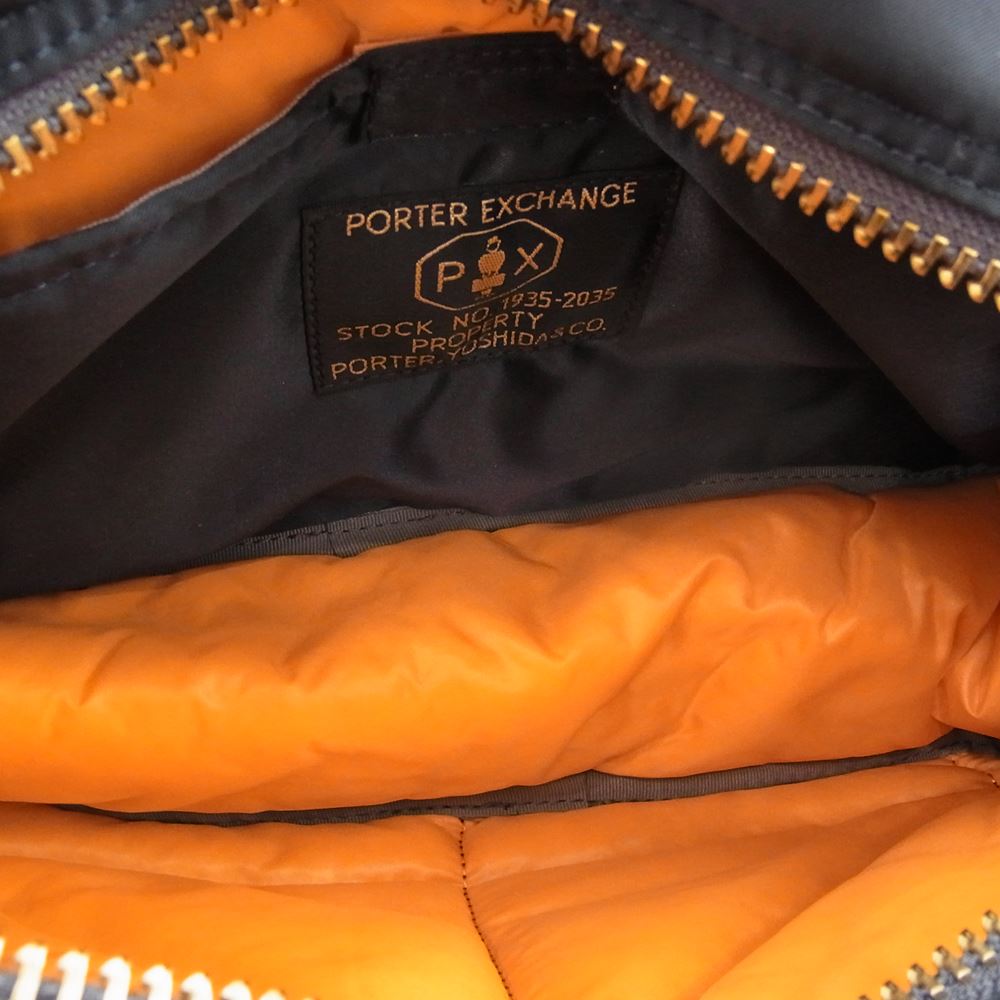 PORTER ポーター 376-08333 PX TANKER WAIST BAG EXCHANGE PXタンカー ウエストバッグ ネイビー系【新古品】【未使用】【中古】