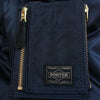 PORTER ポーター × BUZZ RICKSON'S バズリクソンズ 390-92151 MA-1 & WALLET ウォレット付き ブルゾン フライトジャケット ネイビー系 36【新古品】【未使用】【中古】