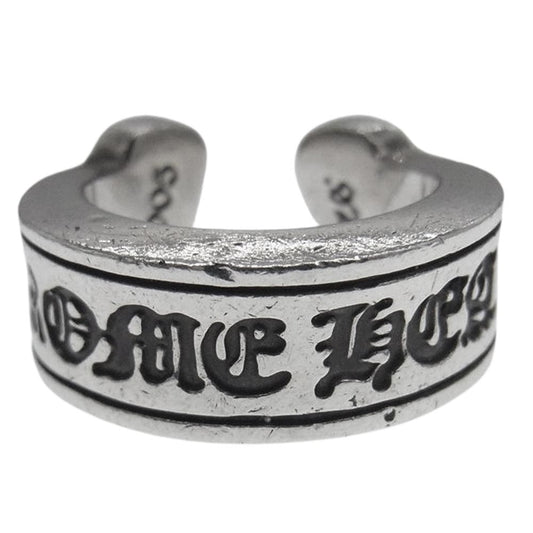 CHROME HEARTS クロムハーツ（原本無） SCROLL LABEL スクロールラベル リング シルバー系 6号【中古】