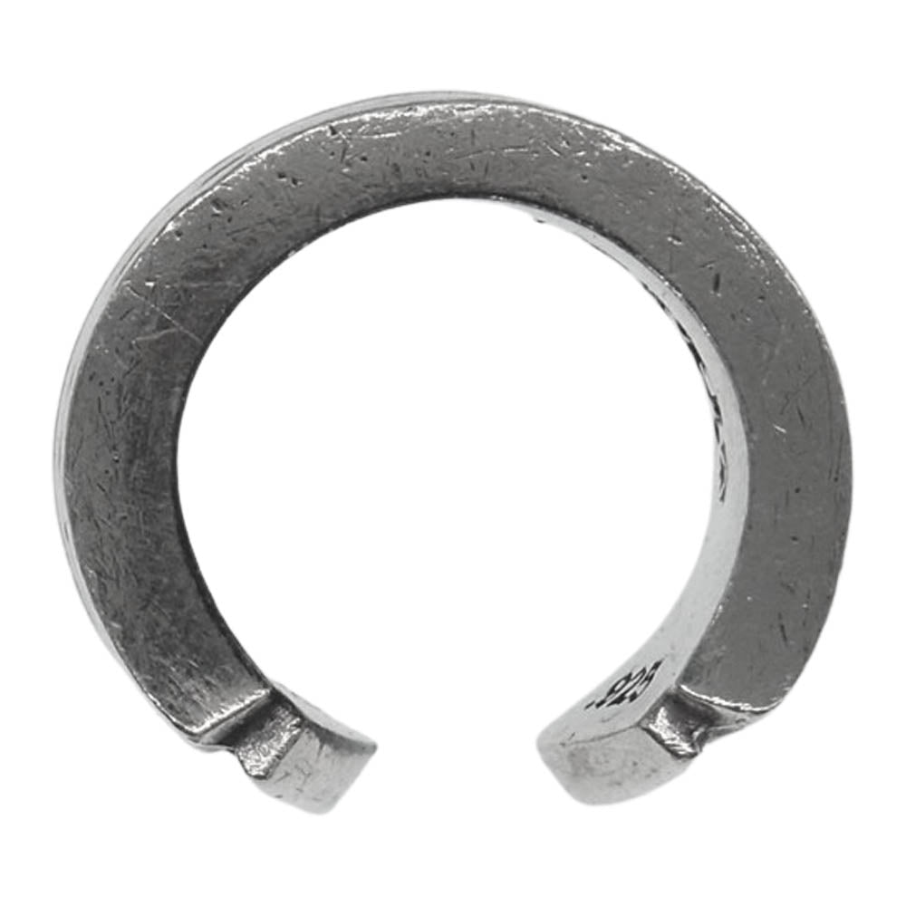 CHROME HEARTS クロムハーツ（原本無） SCROLL LABEL スクロールラベル リング シルバー系 6号【中古】