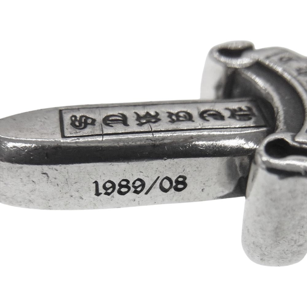 CHROME HEARTS クロムハーツ（原本無） DOUBLE DAGGER ダブルダガー ペンダントトップ シルバー系【中古】