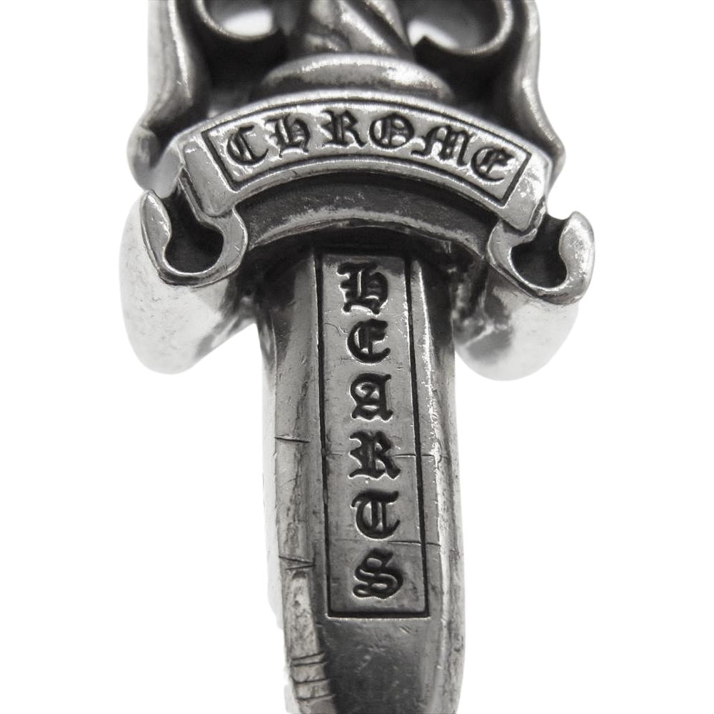 CHROME HEARTS クロムハーツ（原本無） DOUBLE DAGGER ダブルダガー ペンダントトップ シルバー系【中古】