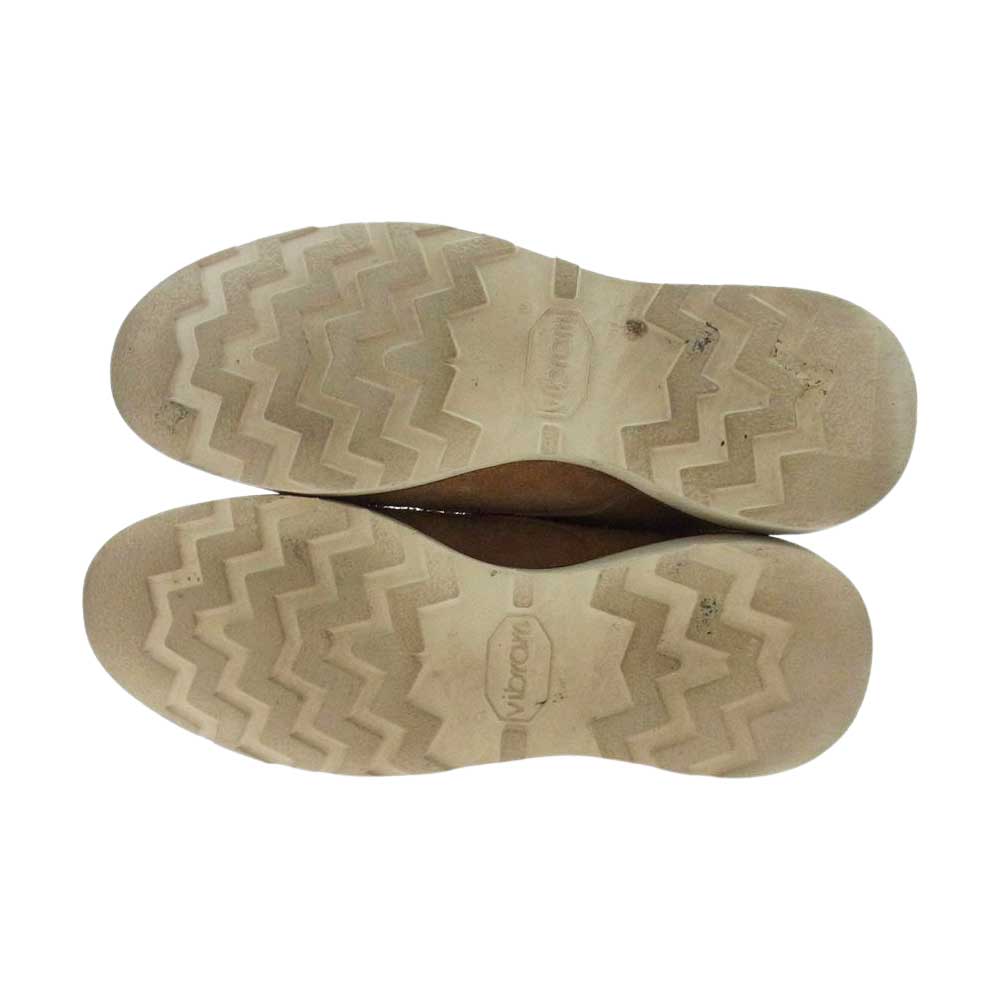 VISVIM ビズビム VIRGIL PLAIN TOE FOLK ヴァージル プレーントゥ スエード シューズ ライトブラウン系 US 10【中古】