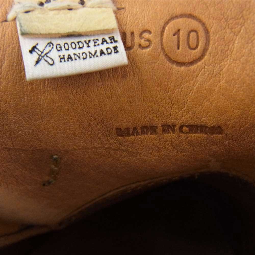 VISVIM ビズビム VIRGIL PLAIN TOE FOLK ヴァージル プレーントゥ スエード シューズ ライトブラウン系 US 10【中古】