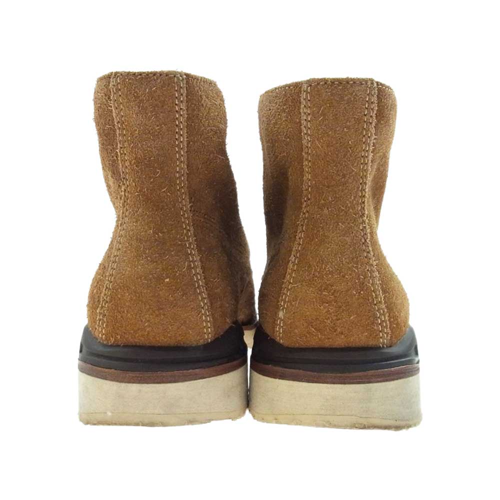 VISVIM ビズビム VIRGIL BOOTS FOLK ヴァージル スエード ブーツ ライトブラウン系 US9.5【中古】