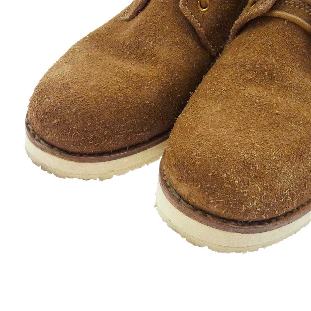 VISVIM ビズビム VIRGIL BOOTS FOLK ヴァージル スエード ブーツ ライトブラウン系 US9.5【中古】
