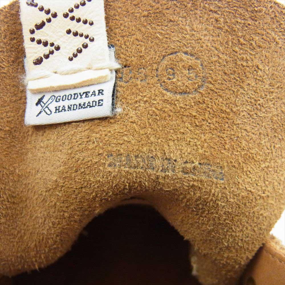 VISVIM ビズビム VIRGIL BOOTS FOLK ヴァージル スエード ブーツ ライトブラウン系 US9.5【中古】