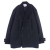 Sacai サカイ 22AW 22-02801M Suiting Jacket スーチング ウール切替 ダブルブレスト ジャケット ブラック系 4【美品】【中古】