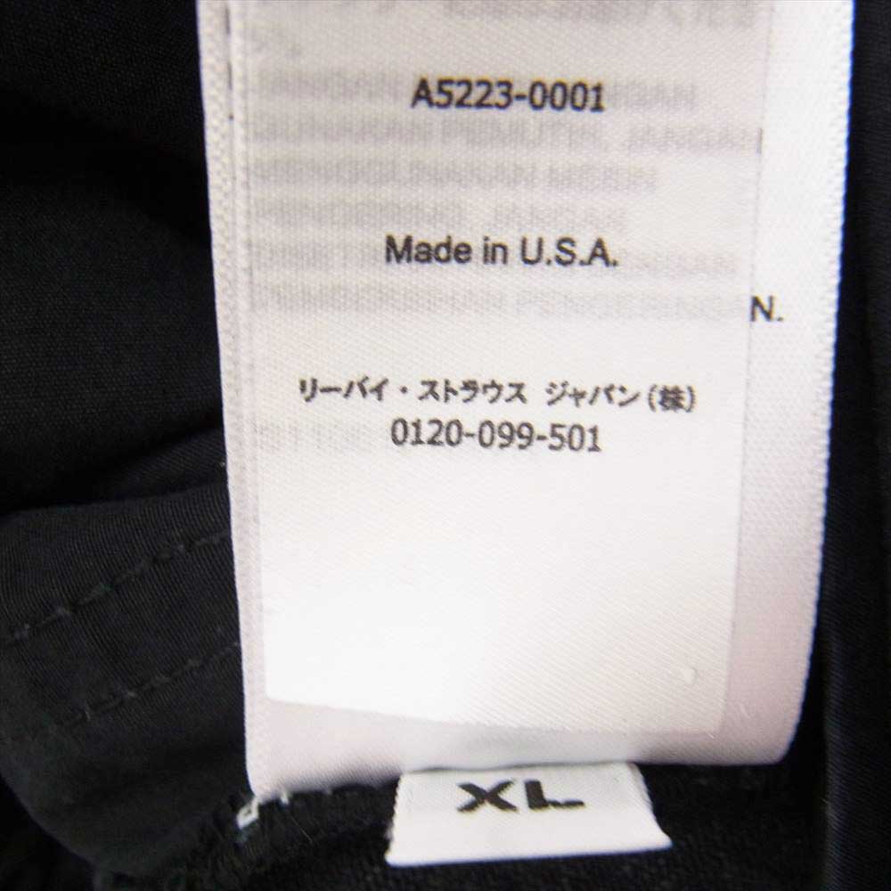 UNDERCOVER アンダーカバー A5223-0001 Levis Vintage Clothing リーバイス キルティングライナー レイヤード ハイブリッド ダウン トラッカー デニムジャケット ブラック系 XL【新古品】【未使用】【中古】