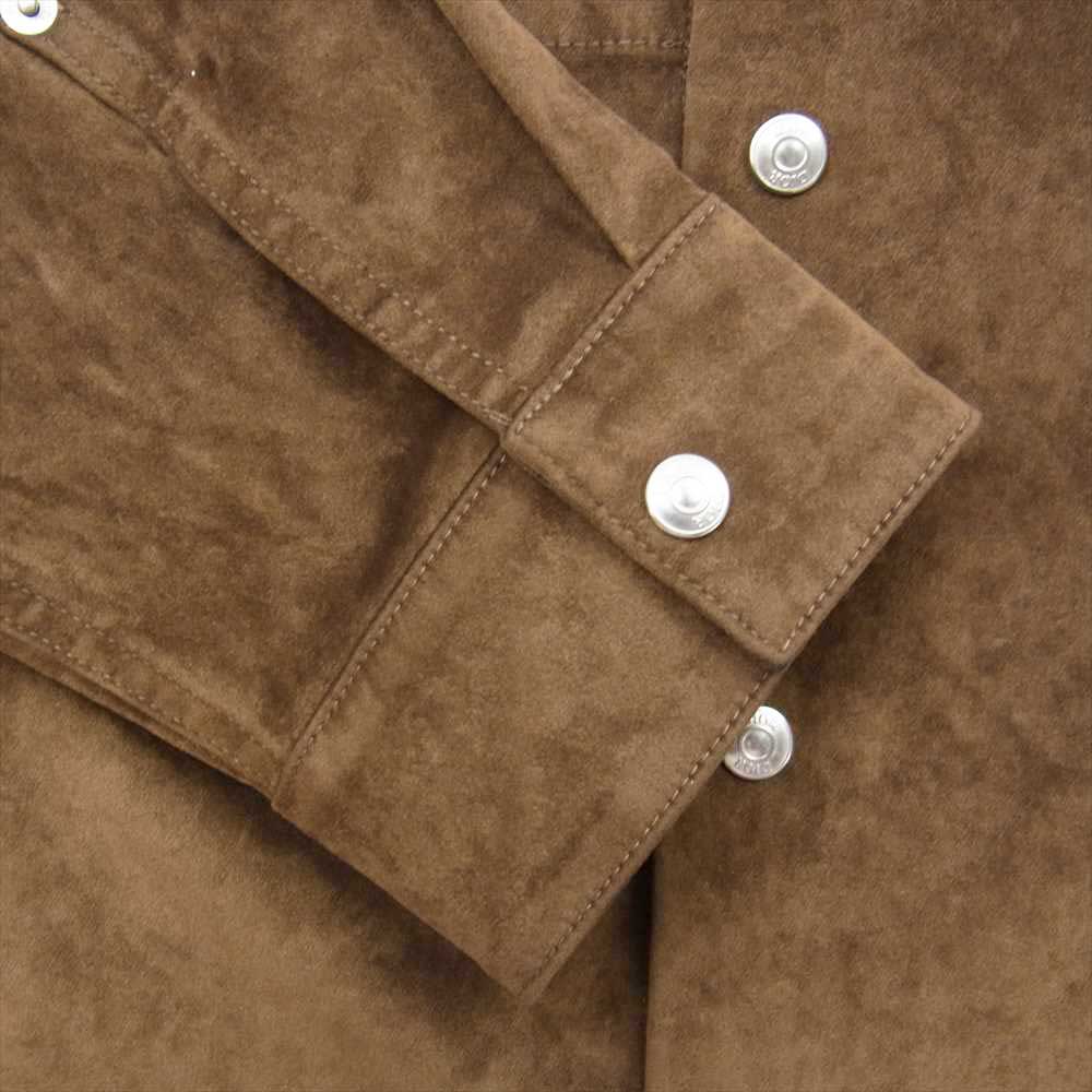 Dior ディオール 22AW CACTUS JACK カクタスジャック Oversized Overshirt ロゴ刺繍 オーバーサイズ オーバーシャツ ブラウン系 54【美品】【中古】