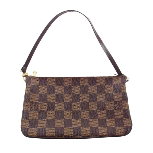 LOUIS VUITTON ルイ・ヴィトン N51983 ダミエ ナヴォーナ ポシェット ハンド バッグ ブラウン系【中古】