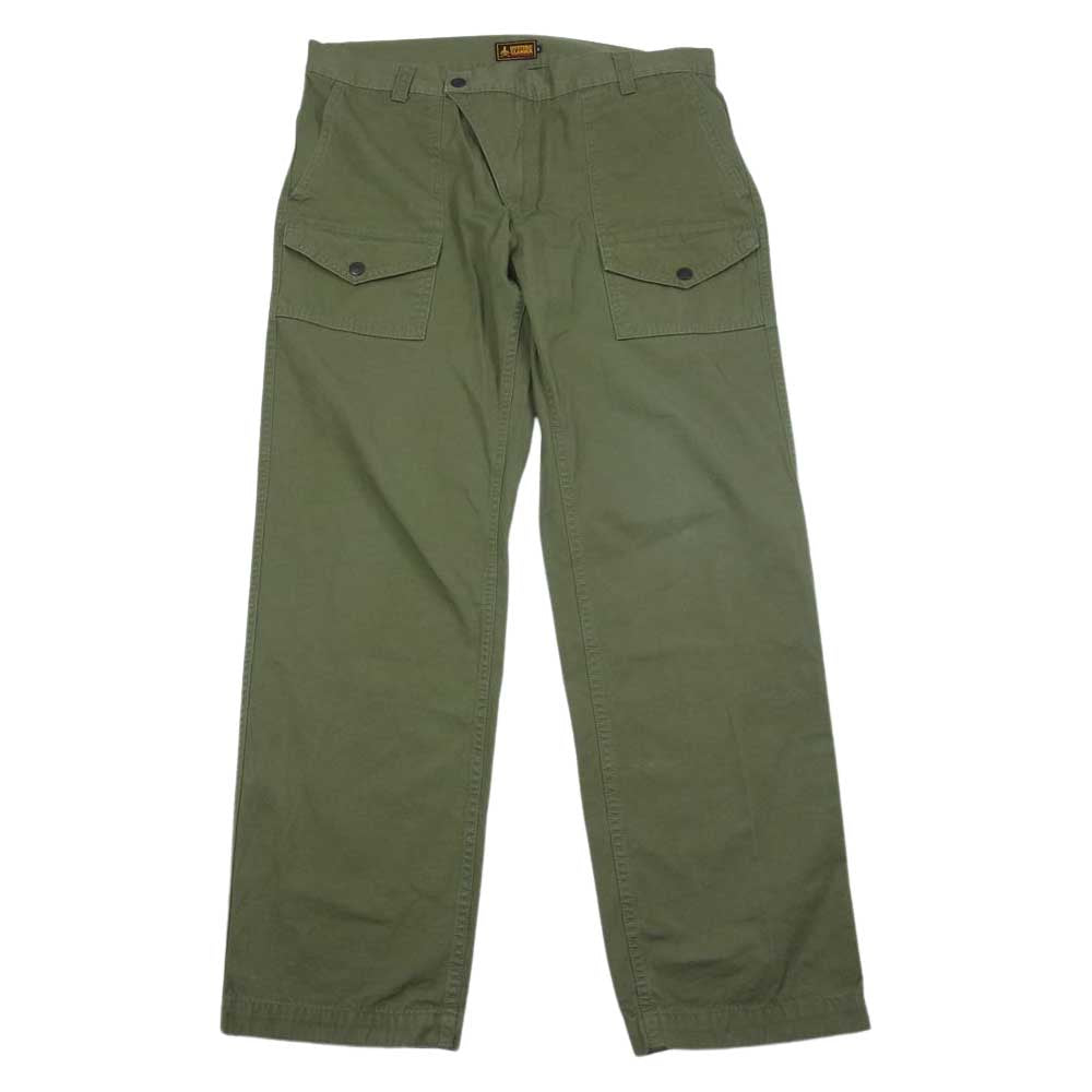 HYSTERIC GLAMOUR ヒステリックグラマー 02183AP06 ミリタリー パンツ ブッシュ カーキ系 L【中古】