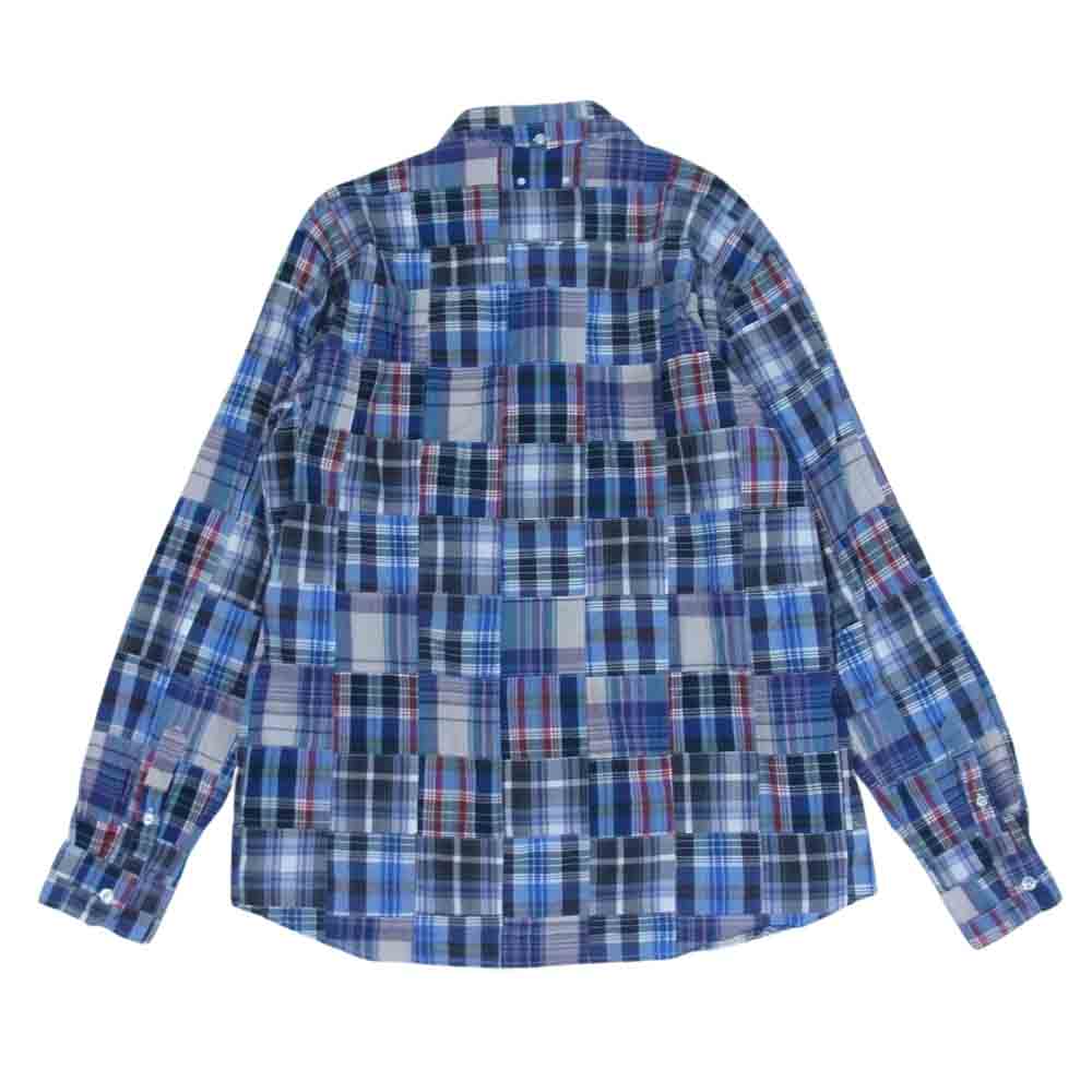 SOPHNET. ソフネット パッチワーク 長袖 シャツ マルチカラー系 XL【中古】