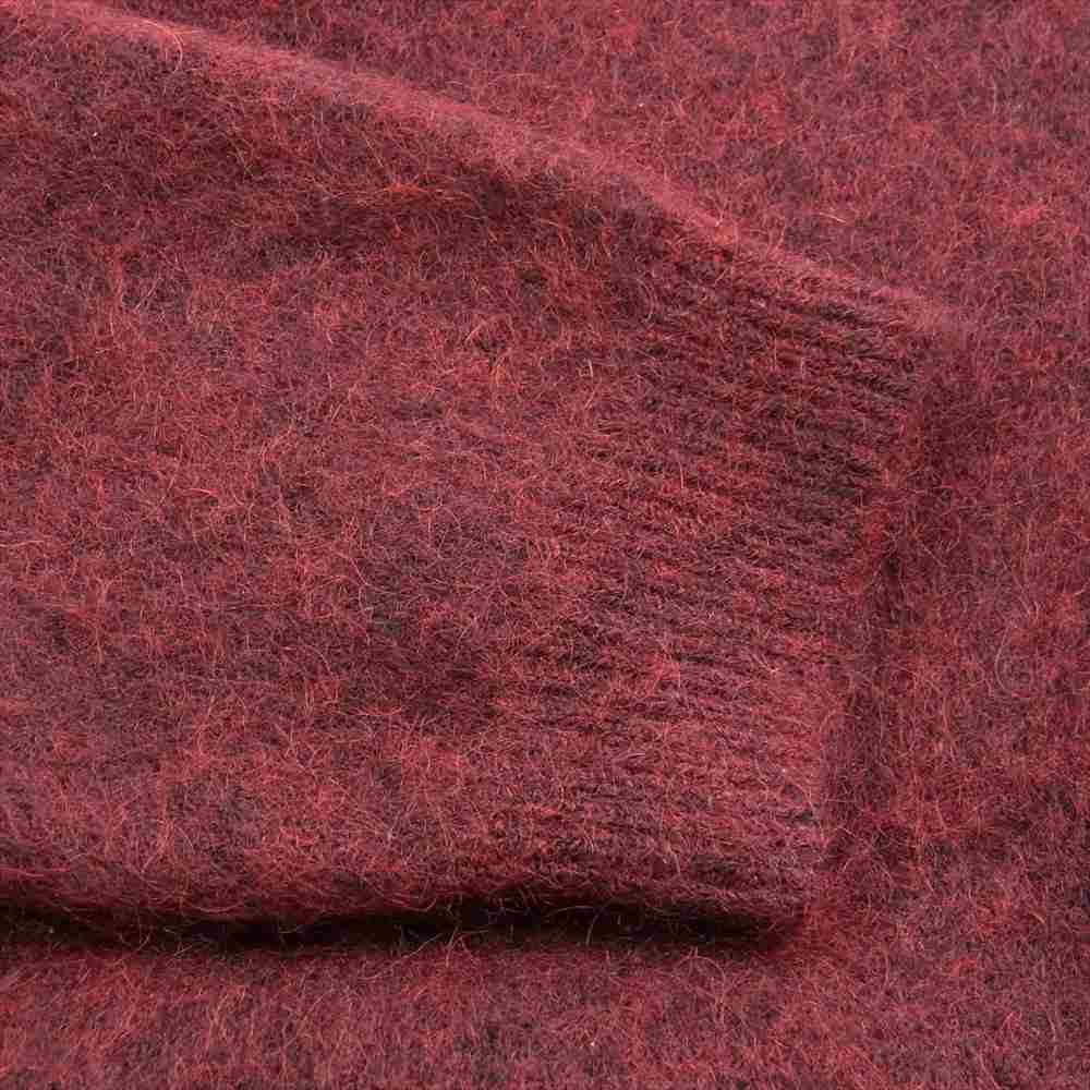 ACNE STUDIOS アクネストゥディオズ FN-WN-KNIT000289  モヘア クルーネック ニット セーター エンジ系 S【美品】【中古】