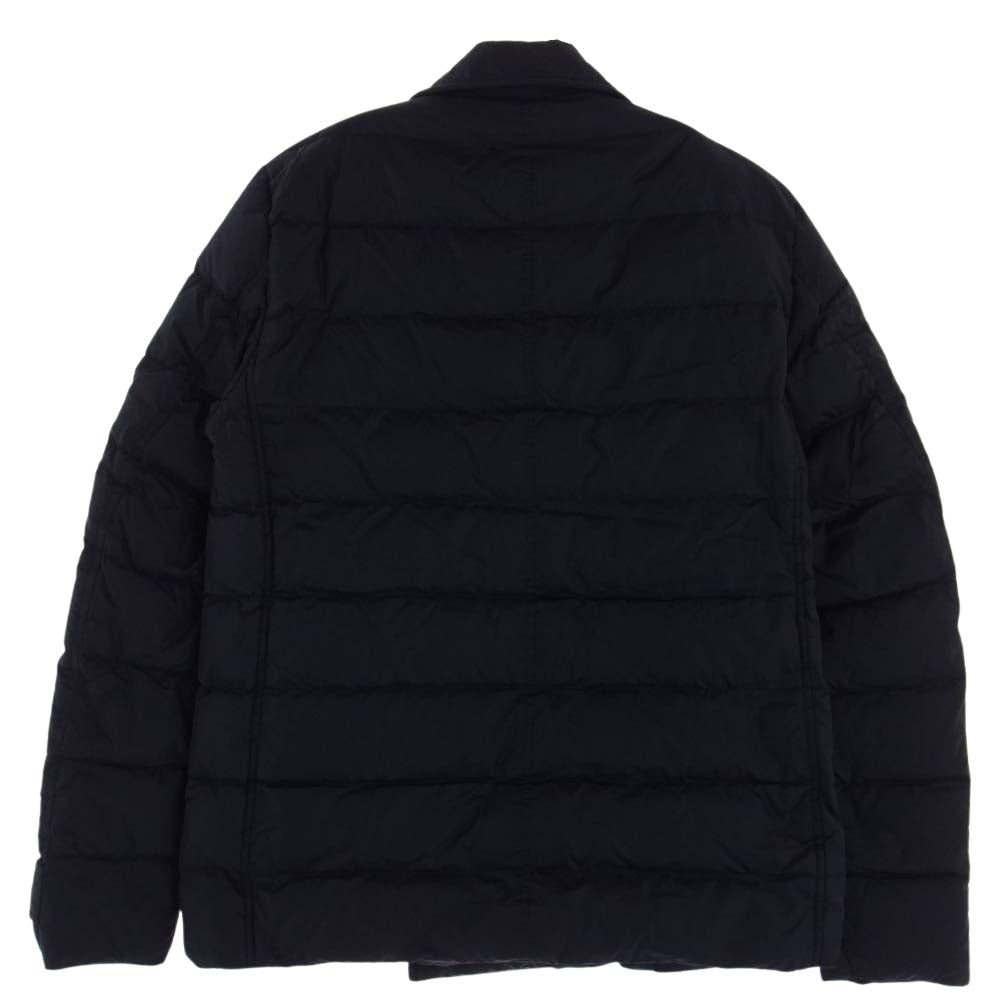 Herno ヘルノ PI0307U-12004 ナイロンダウン P コート  ダークネイビー系 46【中古】