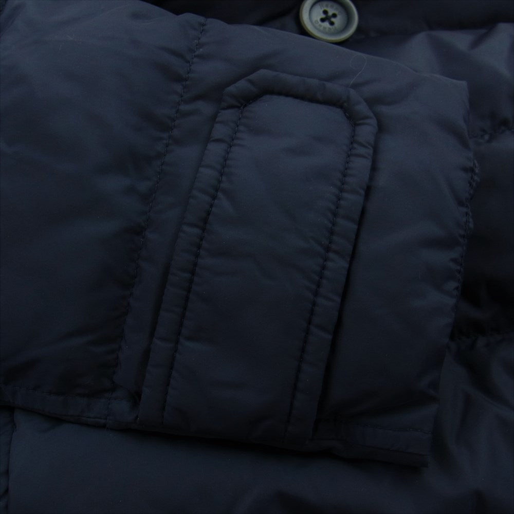 Herno ヘルノ PI0307U-12004 ナイロンダウン P コート  ダークネイビー系 46【中古】