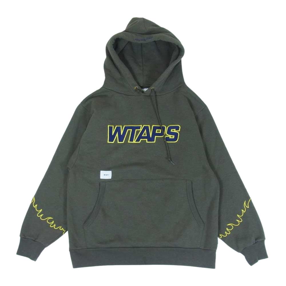 WTAPS ダブルタップス 20AW 202ATDT-CSM20 DRIFTERS HOODED ドリフターズ フーデッド パーカー カーキ系 1【中古】