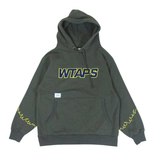 WTAPS ダブルタップス 20AW 202ATDT-CSM20 DRIFTERS HOODED ドリフターズ フーデッド パーカー カーキ系 1【中古】