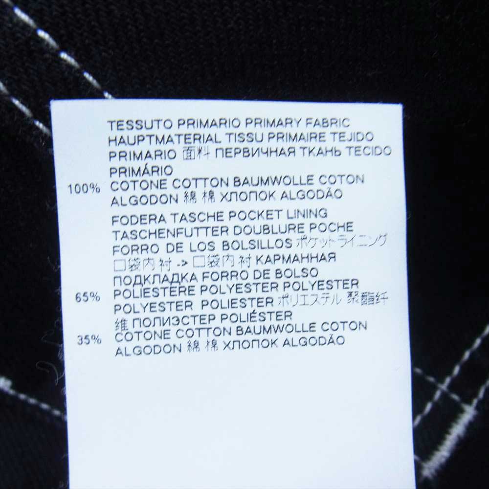 MAISON MARGIELA メゾンマルジェラ 20SS S30LA0160 S30496 10ライン 四つタグ グラフィティ ステッチ ダメージ加工 カットオフ デニムパンツ インディゴブルー系 30【中古】